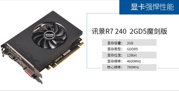 AMD四核870K／R7 240英雄联盟网游组装电脑主机配置