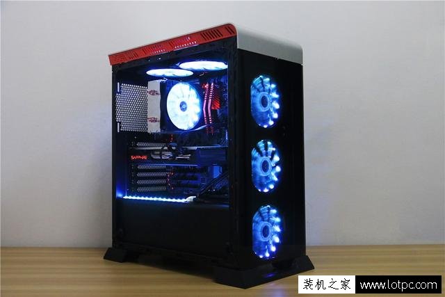 高颜值光污染DIY主机 锐龙R7-1700X／B350／RX580组装电脑配置清单