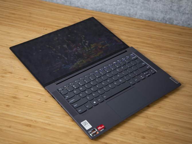 首搭锐龙7  4800U 联想YOGA Slim 7轻薄本评测