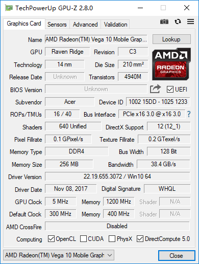 Acer Swift 3性能评测 锐龙7 2700U有多强？