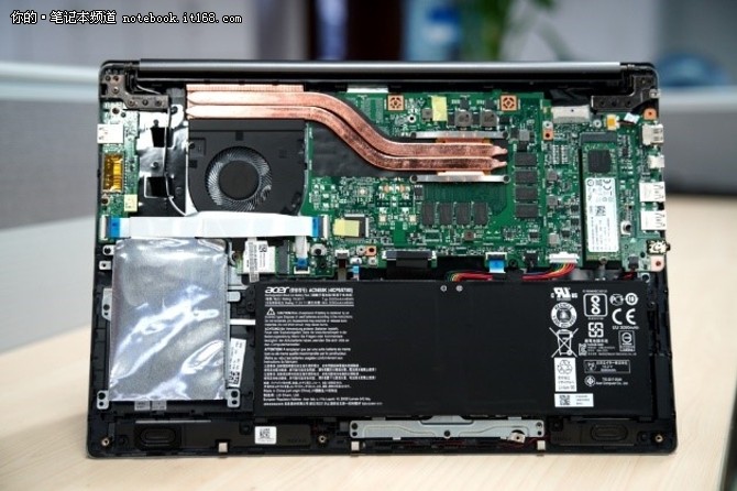 单风扇超静音 Acer Swift 3笔记本散热解析