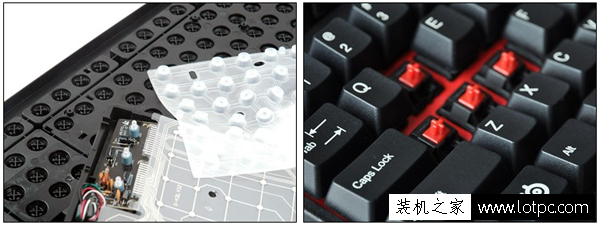 薄膜式键盘与机械键盘