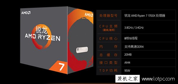 AMD新平台来袭 Ryzen 7 1700X配GTX1070组装台式电脑主机推荐