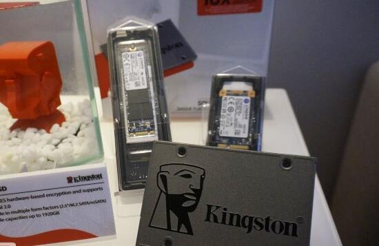 金士顿SSD固态硬盘M.2 SSD KC2000，AES 256位加密