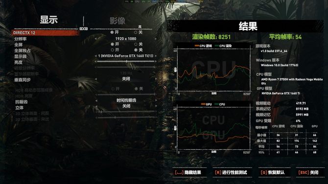 AMD锐龙7 3750H给力！飞行堡垒7游戏本评测
