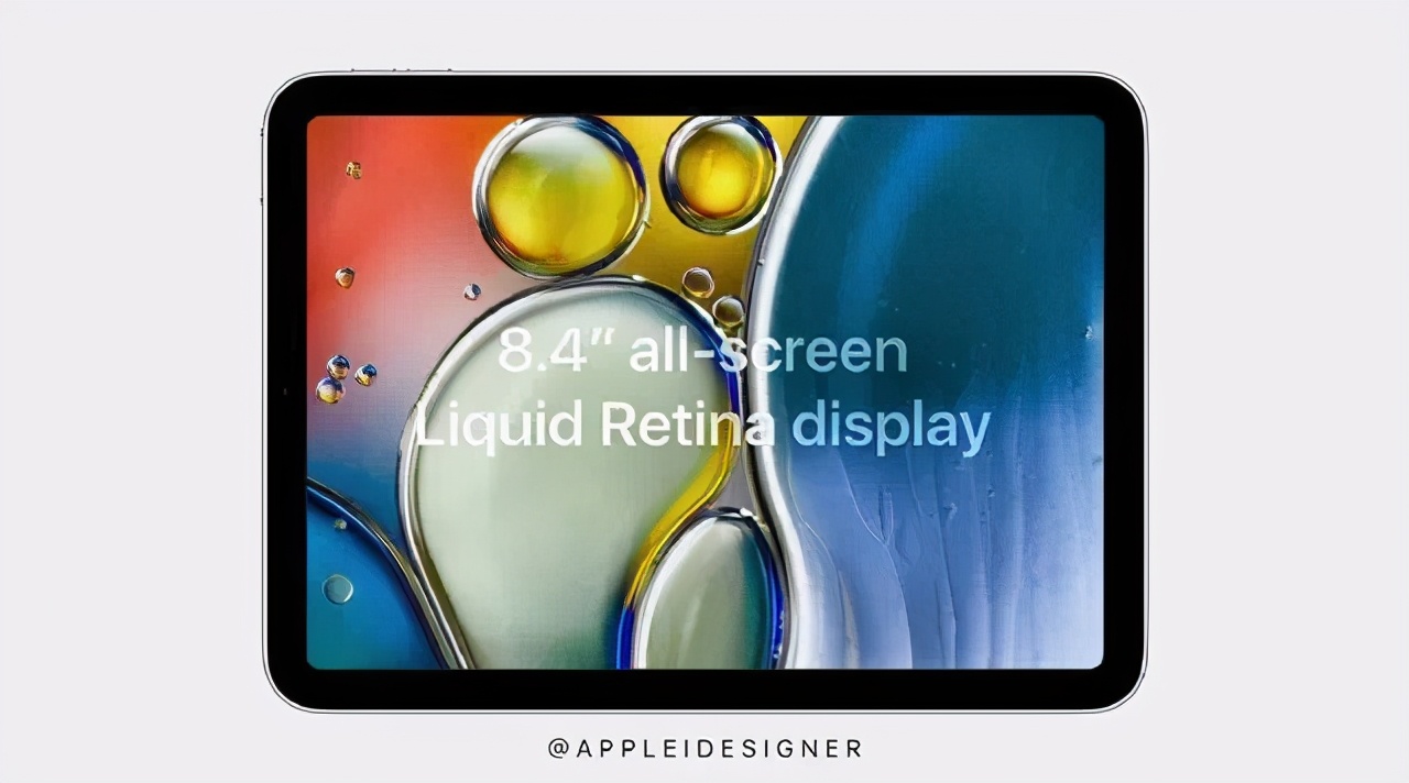 苹果iPad系列曝光，iPad mini 6采用侧边指纹解锁！